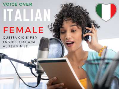 Italian Female Voiceover