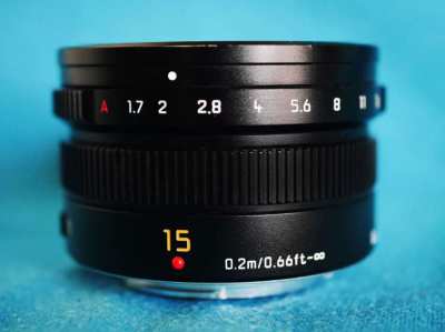 Panasonic Lumix G Leica DG Summilux 15mm f/1.7 ASPH Lens in Box