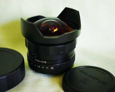 For Olympus, Panasonic 7.5mm f2.8 Fisheye Ultra Wide-Angle Lens