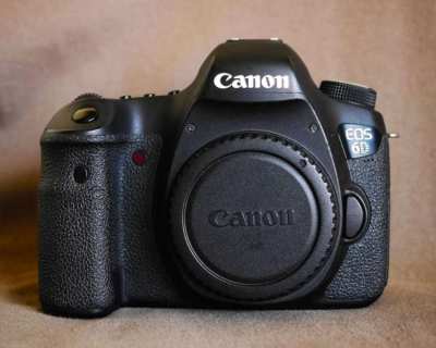 Canon 6D Wi-Fi Full-Frame Black Body