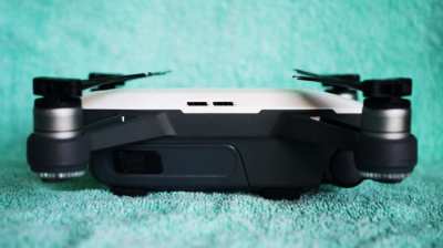 DJI Spark Portable Mini Drone Alpine White in Box