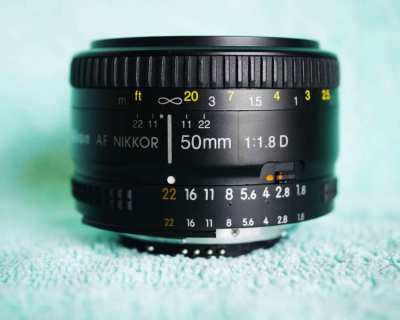 Nikon Nikkor 50mm f1.8D AF Prime Lens for Nikon DSLR Cameras