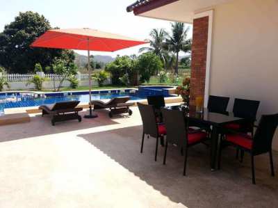 Charming pool villa for rent