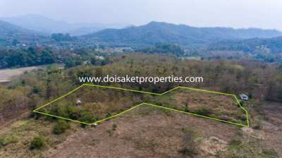(LS197-06) Land for sale with stunning views of mountain in Samoeng Nu
