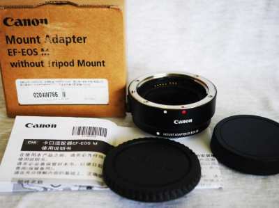 Canon EF-EOS M Electronic Auto Focus Lens Adapter in Box