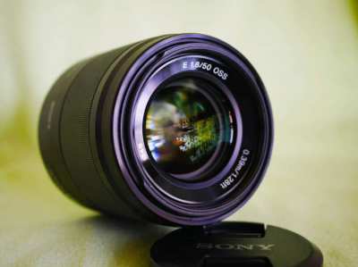 SONY E 50mm F1.8 SEL50F18 Prime Black AF Lens