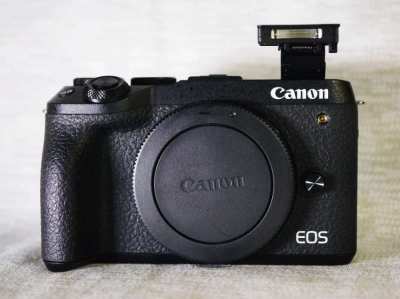 Canon EOS M6 Mark II 32.5MP Mirrorless Camera Body Black in Box