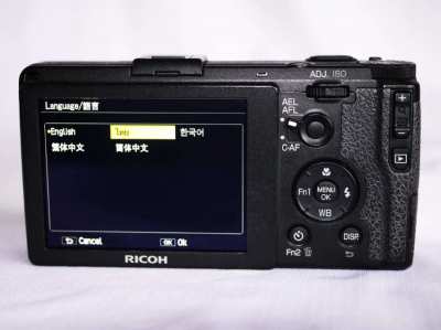 Ricoh GR APS-C 16.2MP Black High-End Compact Digital Camera in Box