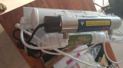 6 Stage water filteer with UV steriliser
