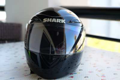 Shark motorcycle helmet