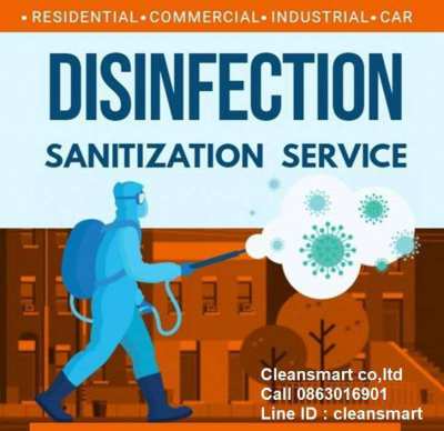 Disinfectant service covid 19 elimination program