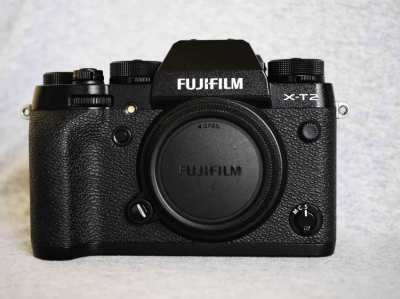  Fujifilm X-T2 24.3MP 4K Weather Resistant Wi-Fi Digital Camera Black 