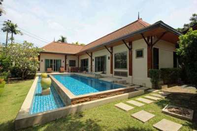 3 Bedroom pool villa for sale