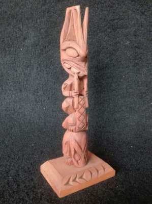 SOLD!!! Vintage Jamaican Wood Carving Figure
