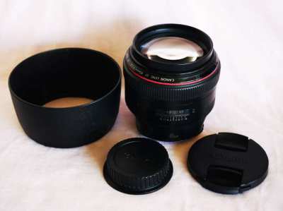 Canon EF 85mm F1.2L II USM Professional L-series Lens