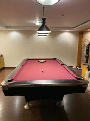 2nd hand pool table 9ft with acc and lights to pickup 90k inst of 140k