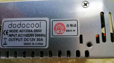AC to DC converter (new) 350W  Input AC 110/220V 60/60hz