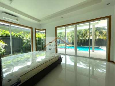 Bright Modern smart designed L-Shaped Pool Villa in great location