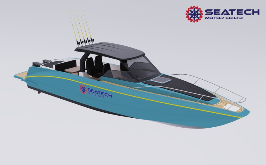 New boat SEATECH Cuddy Cabin Concept Model CD380