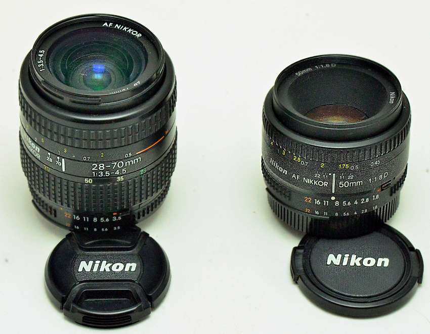 3 NIKKOR lenses (Price reduced)  - perfect working order 