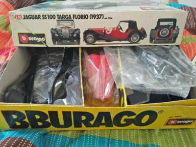 Burago Jaguar SS100 TargaFlorio 1:18
