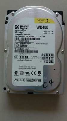 Western Digital 40GB 2MB Cache Bulk-OEM Hard Drive