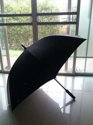 Large Black Golf Umbrella With Cover