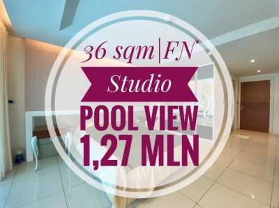 Sale at loss 36 SQM Pool View 