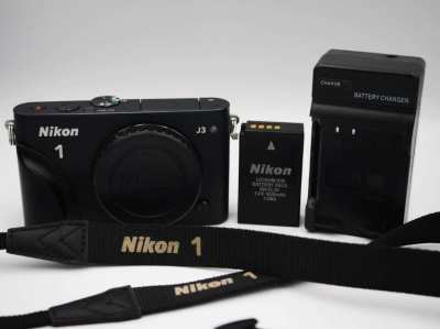 Nikon 1 J3 Digital Camera Black Body ตัวกล้อง