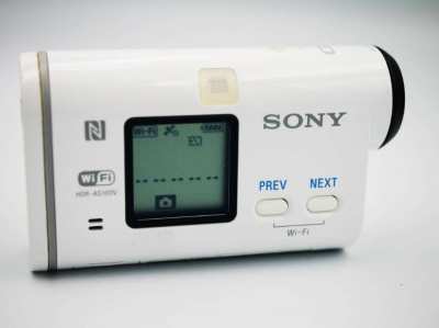 SONY HDR-AS100V POV Action Cam, 13.5MP GPS, Wi-Fi, NFC, SplashProof