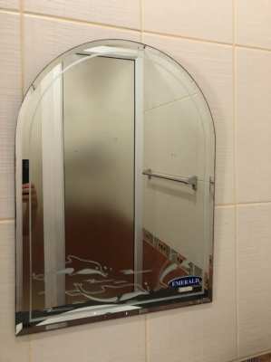 --REDUCED--Mirror, bath mirror, pier glass 60cmx45cm, 5 pieces-REDUCED