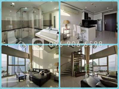 !!!Hot Price | For Sale | Duplex 1 Bedroom | Wongamat Tower (Wongamat)