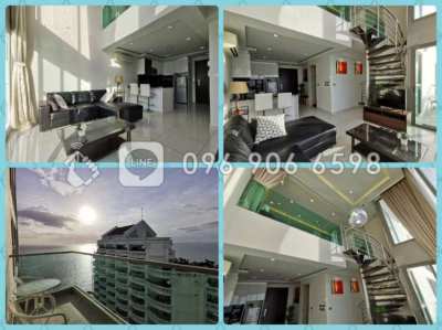 !!!Hot Price | For Sale | Duplex 1 Bedroom | Wongamat Tower (Wongamat)