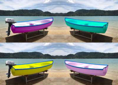 NEW Stylish Fiber Boats 10ft <<  23000 baht >> Any Color you want !