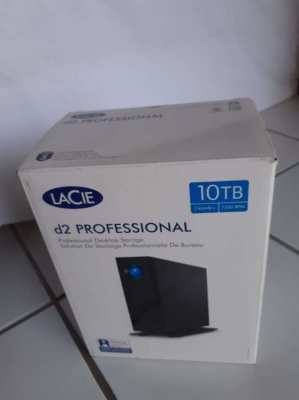 COMPLETELY NEW UNUSED LACIE PROFESSIONAL 10TB USB 3.0 EXTERNAL HDD