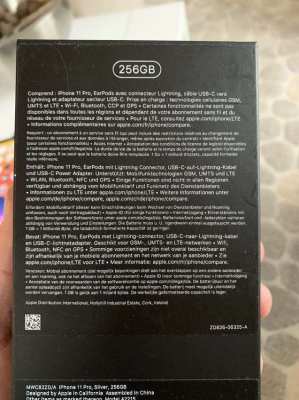 Apple iPhone 11 Pro -256 GB-silve
