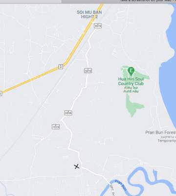 Land for sale Pranburi by Owner