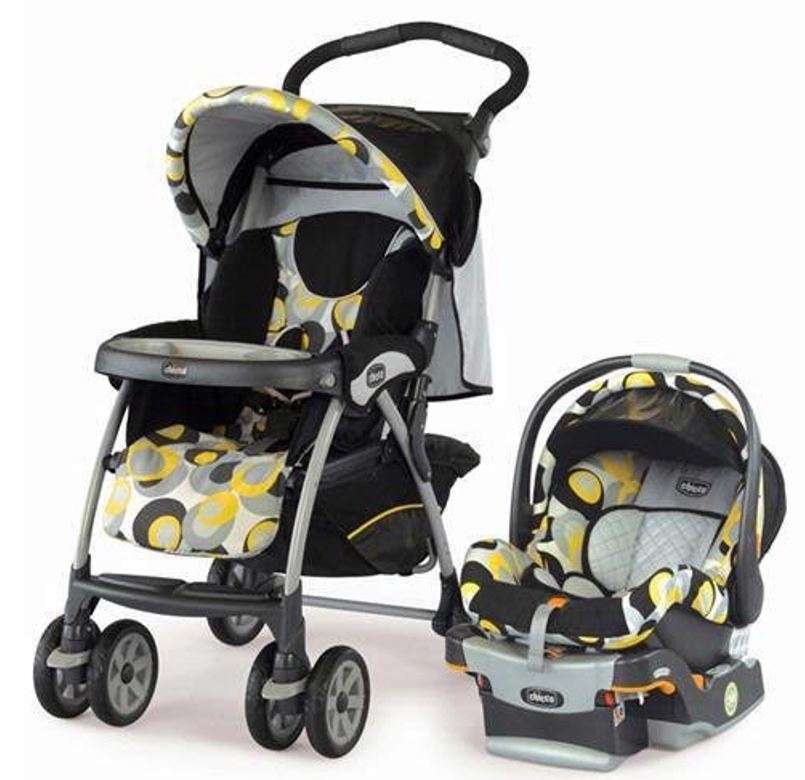 CAR-SEAT + PUSH CHAIR + CARRIER ::: Chicco Cortina Keyfit 30
