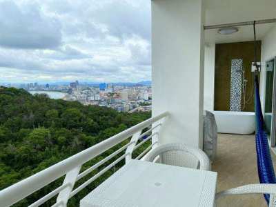 Pattaya Hill Resort Condo 2 br 84 sqm High Floor - excellent views