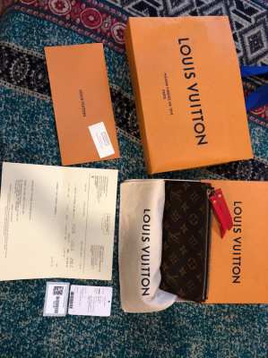 LV Original wallet (with documents)