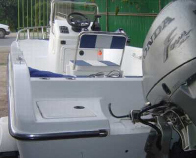 Motorboat with 45 HP Honda 4T