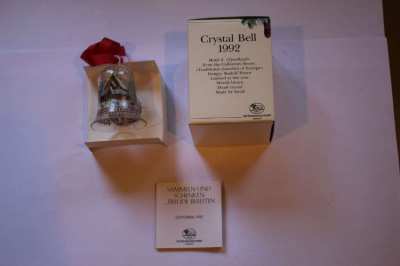 Hutschenreuther Crystal Bell 1992 - Traditinal Churches of Europe