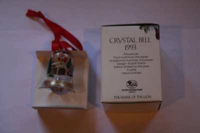 Hutschenreuther Crystal Bell 1993 - Traditional Churches of Europe
