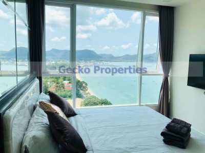 Sea View 2 bed 2 bath Condo for rent in Bang Saray