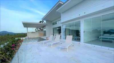 Brand new sea view villa in Bophut Koh Samui for sale