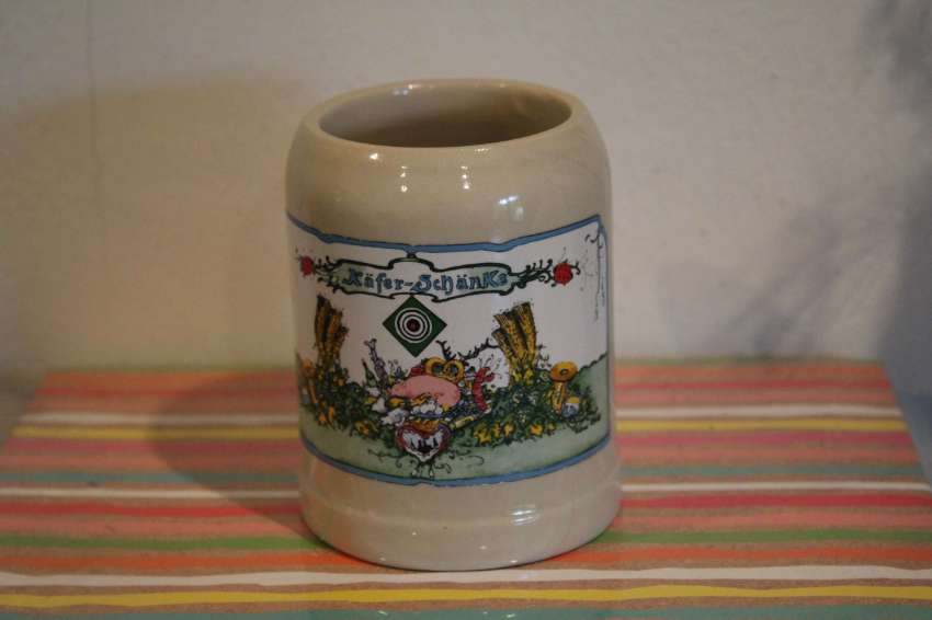 Ceramic Beer Mug - Motif Käfer Schänke Munich - 005