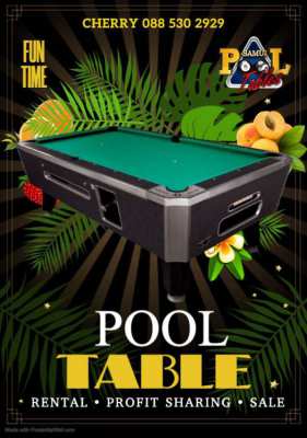 POOL TABLE FOR SALE - RENTAL - PROFIT SHARING!