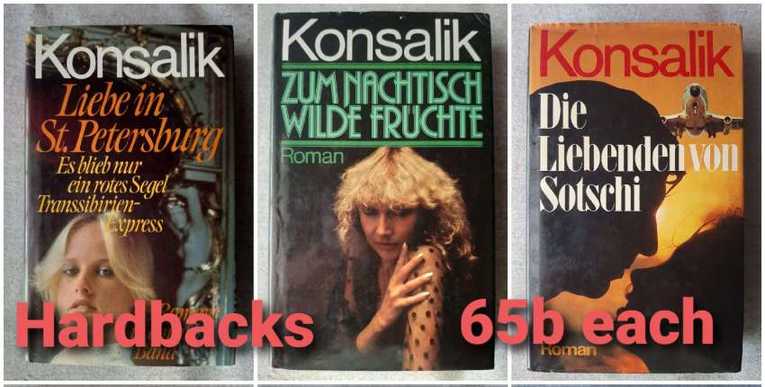 Konsalik - German Language Novels (65b and 35b) 