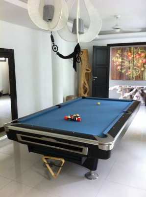 Terminator Competition Pool Table Black 8ft