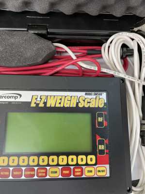 Intercomp SW500 EZ Weigh Scale for Competition or Bike Clubs